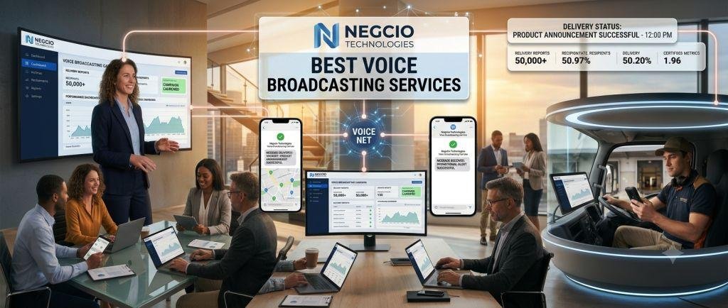 Read more about the article Best Voice Broadcasting Services by Negocio Technologies